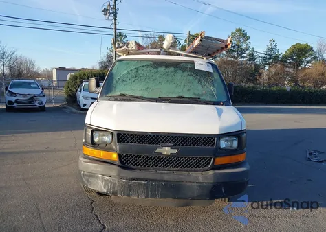 2014 Chevrolet Express 2500 Work Van from USA, damaged, VIN 1GCWGFBA4E1209841